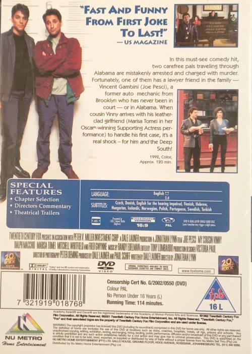 My Cousin Vinny (DVD)