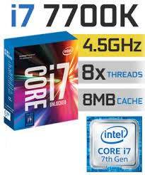 Intel Core i7 7700K Upgrade Kit LGA 1151 DDR4 MSI B250 Gaming M3