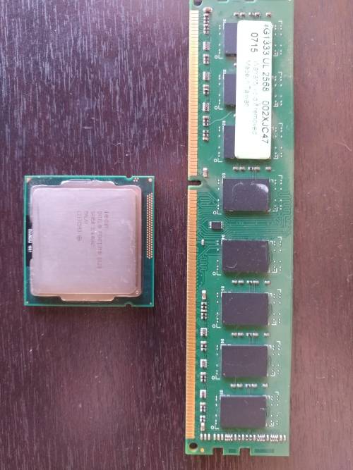 Intel® Pentium® Processor G620 2.6ghz cpu + 4GB DDR3 RAM