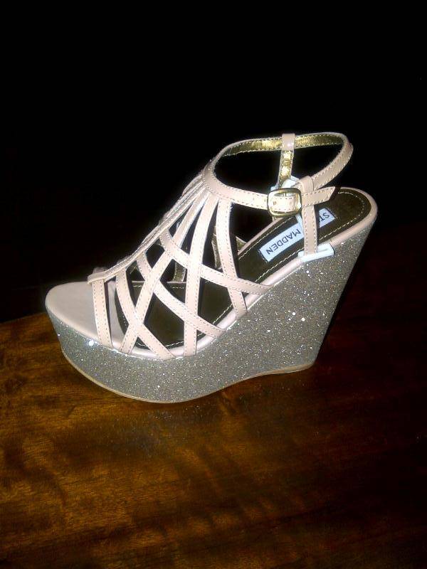 ***SALE SALE SALE*** Steve Madden Bling Wedges . . . So stylish