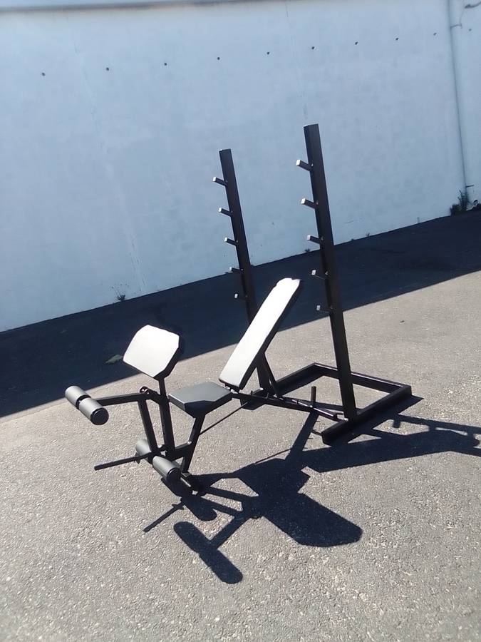 HANZU GYM BENCH AND SQUAT RACK