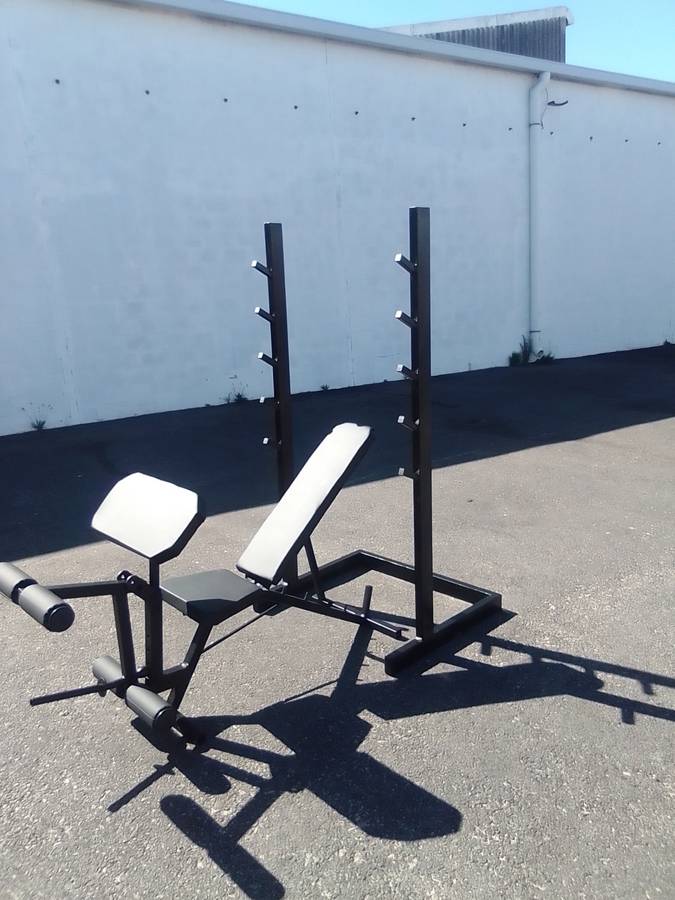 HANZU GYM BENCH AND SQUAT RACK
