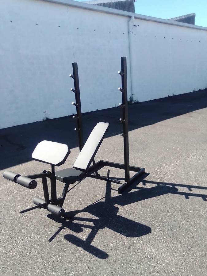 HANZU GYM BENCH AND SQUAT RACK