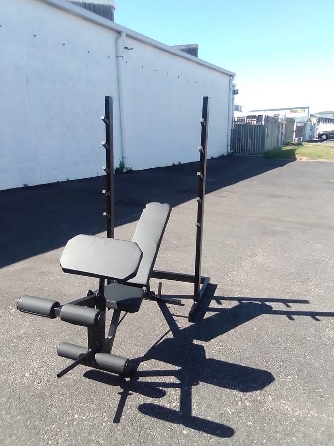 HANZU GYM BENCH AND SQUAT RACK