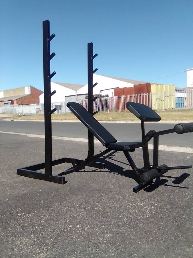 HANZU GYM BENCH AND SQUAT RACK