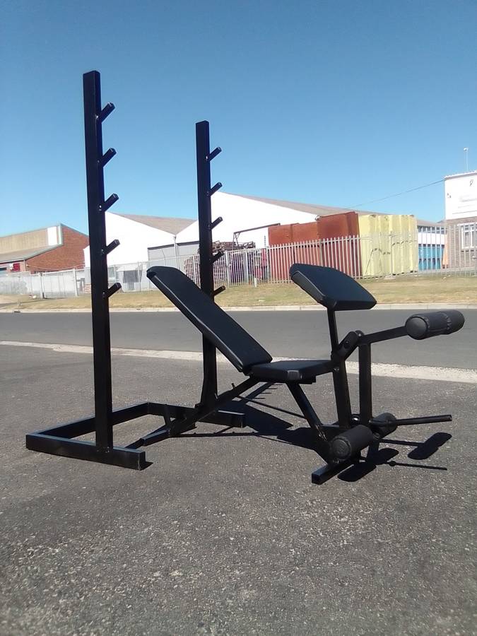 HANZU GYM BENCH AND SQUAT RACK