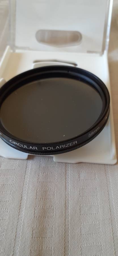 Canon Zoom Lenses with Filters and Backpack.