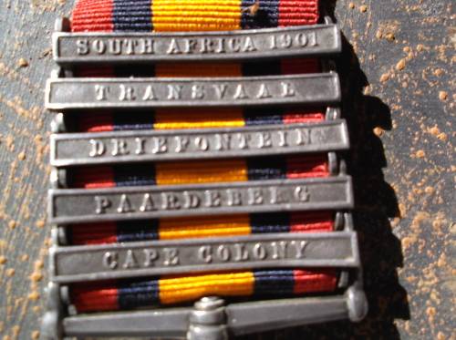 QSA WITH 5 CLASPS NAMED TO "WHITE"