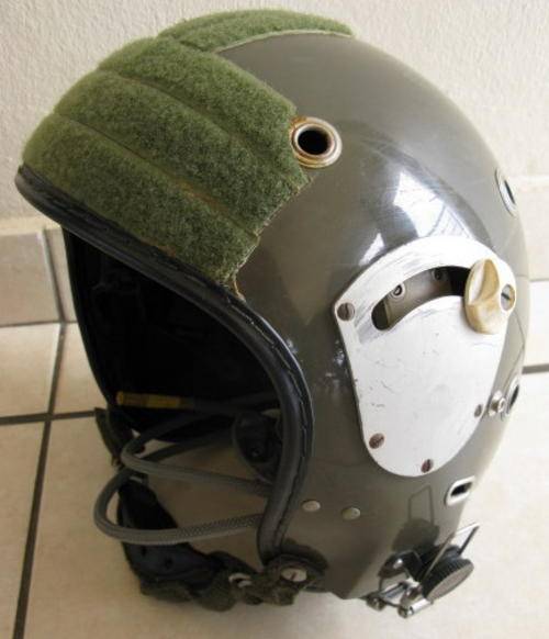 BORDER WAR PERIOD HELICOPTER PILOT'S HELMET ELNO ELECTRO ACOUTIQUE