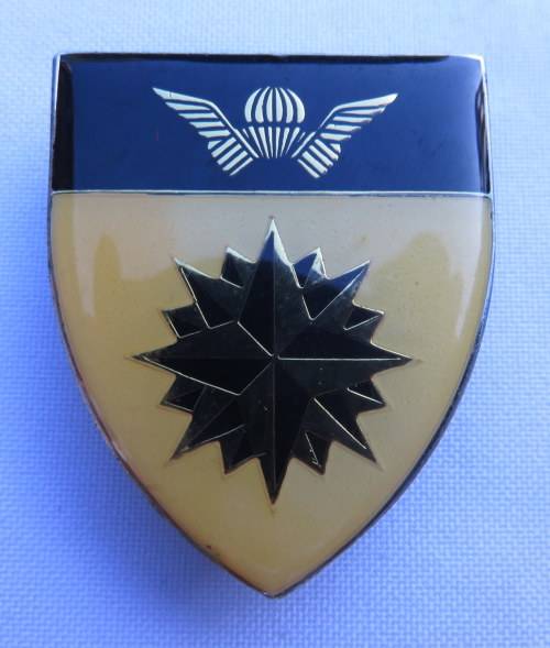 RECCE-5 RECCE COMMANDO AFFILIATION FOB BADGE-LARGE ALMOST POCKET SIZE-3 PINS-ORIGINAL