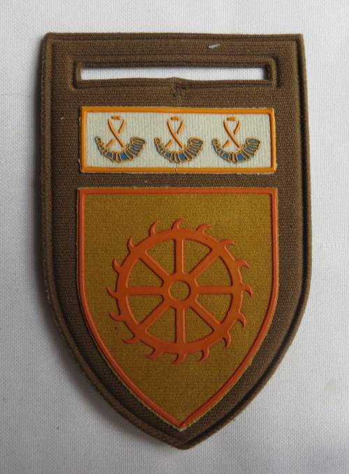 REGT. DE WET TUPPER FLASH- NO PIN