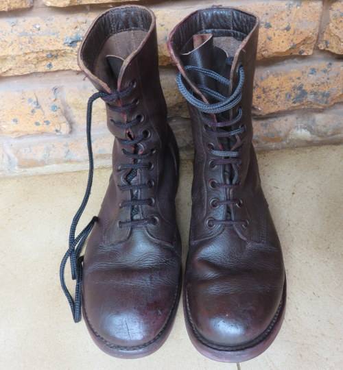SADF BORDER WAR PERIOD BOOTS-SIZE 8 USED