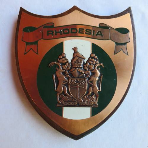 RHODESIAN PLAQUE