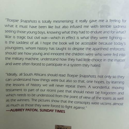 TROEPIE SNAPSHOT BY CAMERON BLAKE-SOFTCOVER-319 PAGES-FIRST EDITION PUBLISHED 2011-CONDITION GOOD-8/