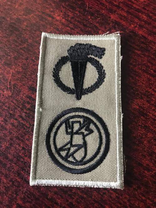 SANDF COMBINED EOD & PATHFINDER WORK DRESS BREAST BADGE