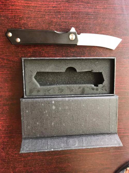 LDT RED BUTCHER MILITARY UTILITY SURVIVAL KNIVE-OVERALL LENGTH 20,3CM-BLADE LENGTH 7,7CM-BLADE THICK
