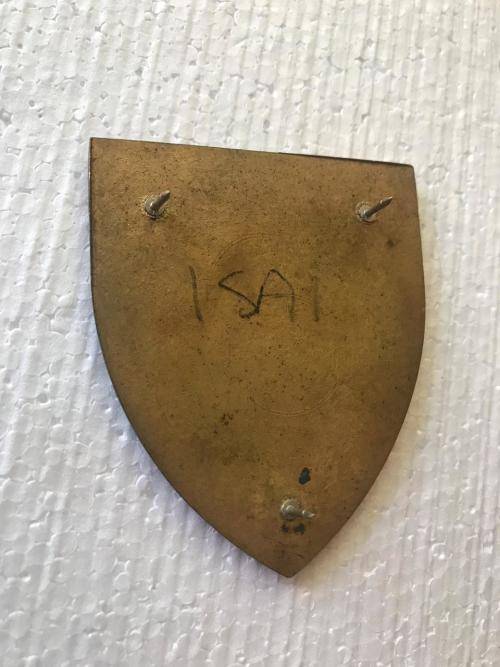 1 SA INFANTRY BATTALION FLASH- 3 PINS- ORIGINAL