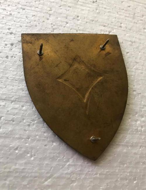 11 FIELD POSTAL UNIT FLASH- 2ND ISSUE-ORIGINAL- 3 PINS