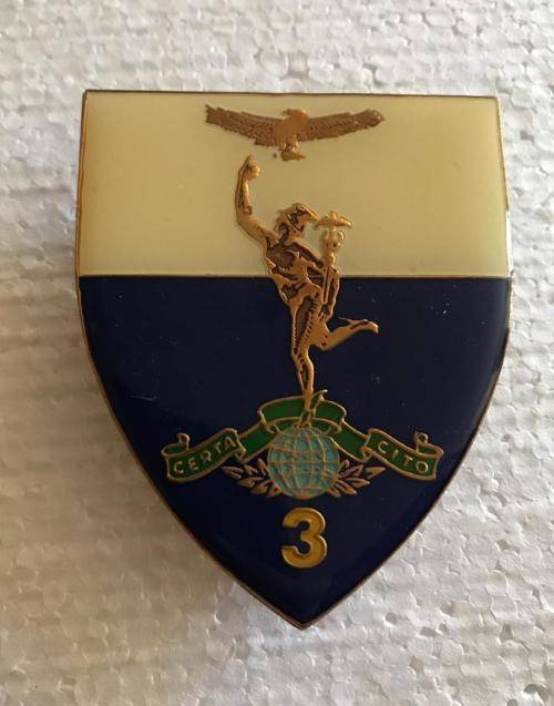 ZAMBIA SIGNALS FLASH- 3 BATTALION- 3 PINS