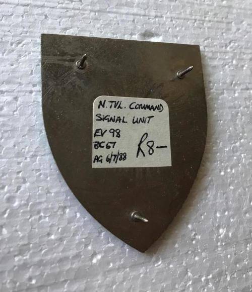 NORTHERN TRANSVAAL SIGNAL UNIT FLASH-ORIGINAL- 3 PINS