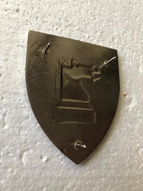 ARMY BATTLE SCHOOL SIGNAL UNIT FLASH- ORIGINAL- 3 PINS