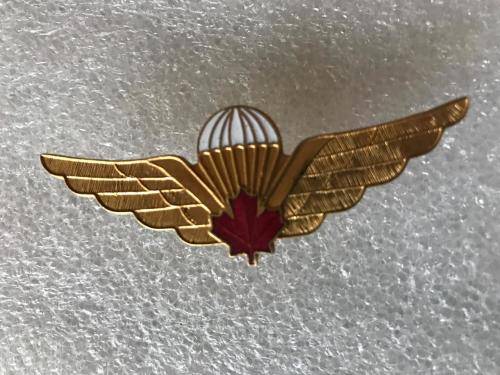 CANADIAN DUAL QUALIFICATION PARA WING-3 PINS