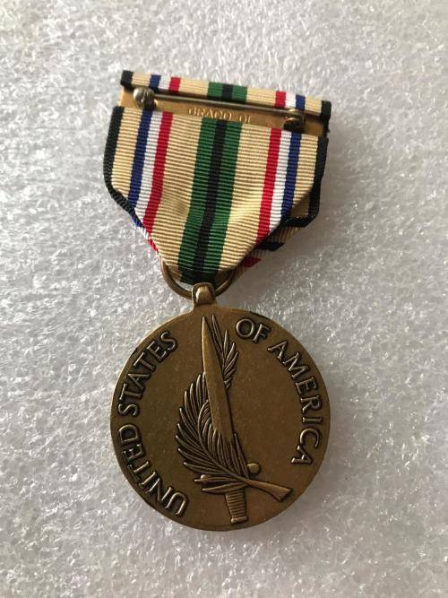 FULL SIZE US SOUTH WEST ASIA SERVICE MEDAL- 1991-1995