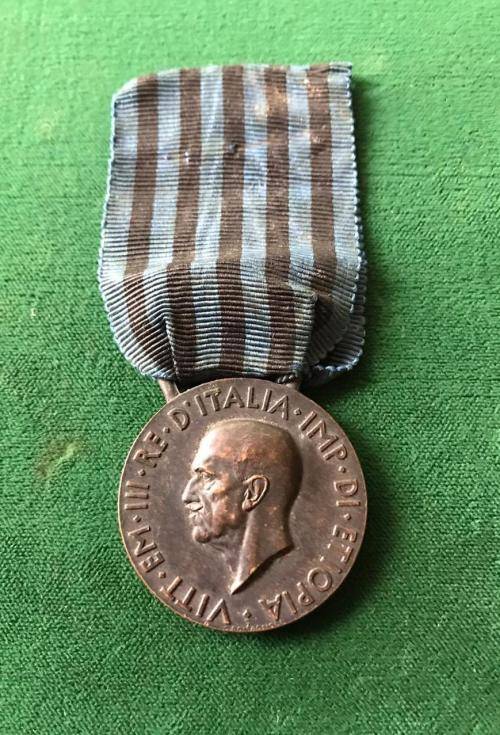 ITALIAN AFRICA,ETHIOPIA MEDAL-WW2