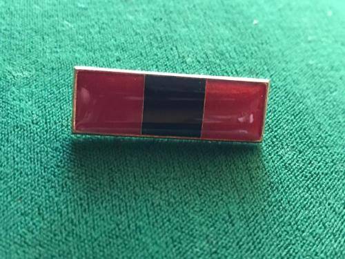 SA ENGINEERS CORPS BERET BAR-GUARDSMAN RED/OXFORD BLUE/GUARDSMAN RED- 2 PINS- ORIGINAL