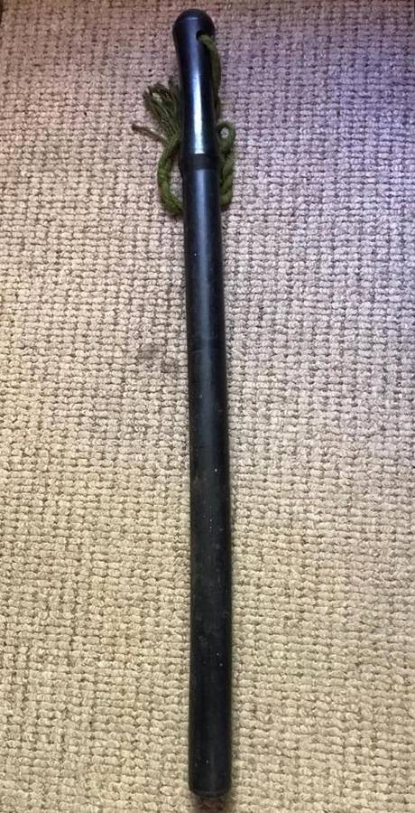 POLICE RUBBER BATTON-TOTAL LENGTH 55CM