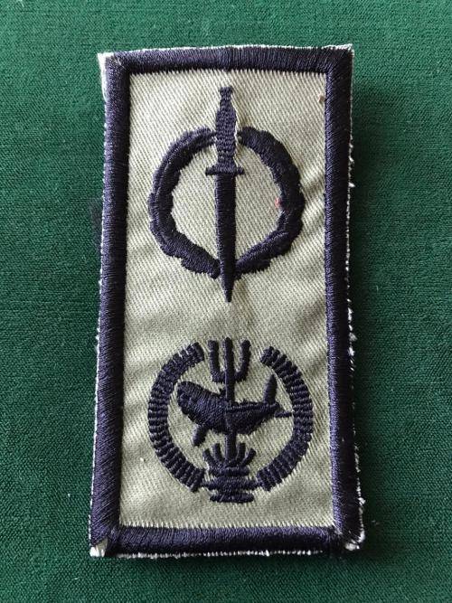 RECCE SPECIAL FORCES-ORIGINAL OPERATOR & ATTACK DIVER QUALIFICATION BADGE-EMBROIDERED