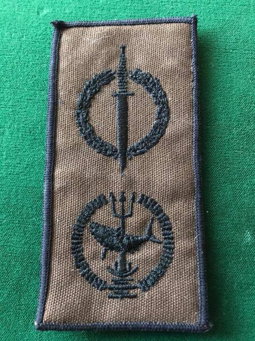 RECCE-ORIGINAL OPERATOR & ATTACK DIVER QUALIFICATION BADGE-EMBROIDERED