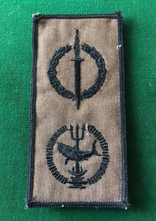 RECCE-ORIGINAL OPERATOR & ATTACK DIVER QUALIFICATION BADGE- EMBROIDERED