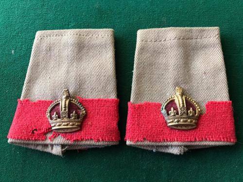RANK PAIR FOR MAJOR SA ARMY-1912-1950'S
