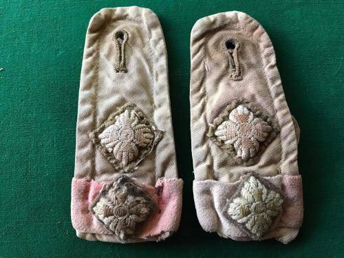 WW2 RANK EPAULETTE PAIR