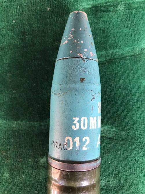 30 MM ROUND-HEIGHT 20 MM- INERT- ITEM ONLY FOR DISPLAY PURPOSES