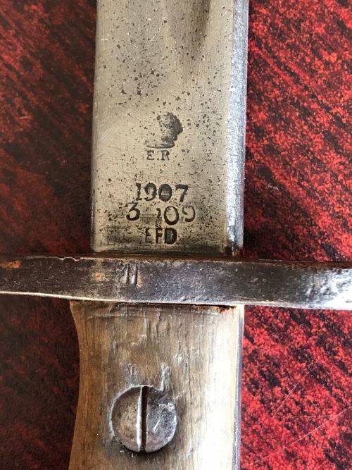 1907 BAYONET WITHOUT SCABBARD MAKE EFD