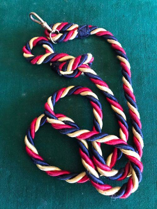 RHODESIA ARMY SERVICES CORPS LANYARD