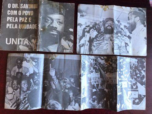 ANGOLA- JONA SAVIMBI (UNITA) PROPOGANDA-PAMPHLETS