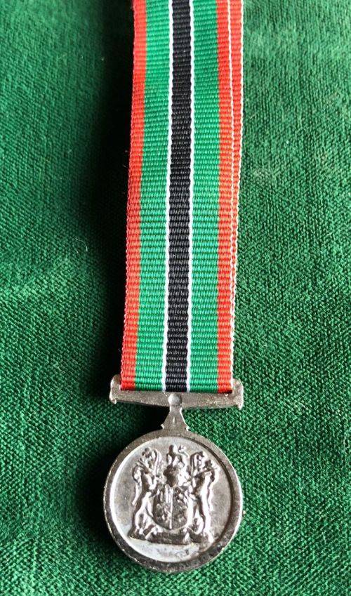 MINIATURE OPERATIONAL MEDAL FOR SOUTH AFRICA