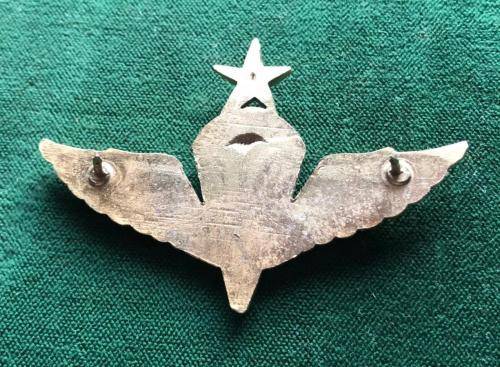 REPUBLIC OF KOREA-MARINE CORPS SENIOR PARA WING- 2 PINS- 1980`S