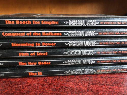 TIME LIFE-THE THIRD REICH-6 VOLUMES-EACH 176 PAGES-COVERS A SEPERATE THEME FROM THE ROOTS OF NAZISM-