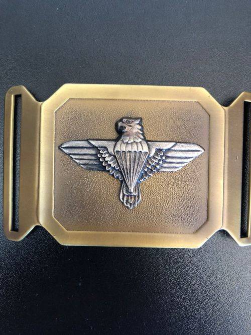 44 PARACHUTE BRIGADE STABLE BELT BUCKLE COMPLETE