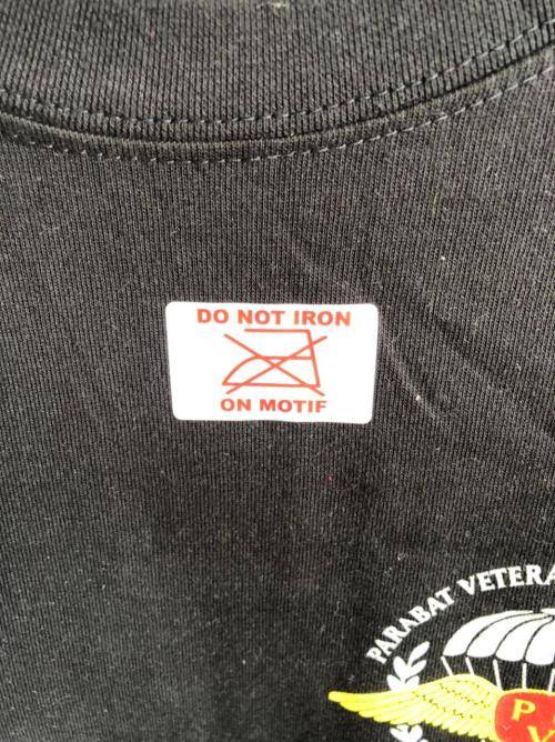 PARABAT VETERANS ORGANISATION T-SHIRT-SIZE MEDIUM-MEASURES 55CM ARMPIT TO ARMPIT-CONDITION NEW
