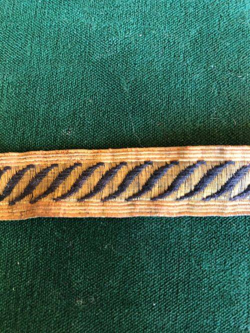 ITALIAN M.1915 STRIPE FOR WARRANT OFFICERS-MEASURES 15,5 CM
