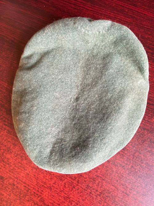 INFANTRY BERET-INSIDE RING MEASURES 54 CM