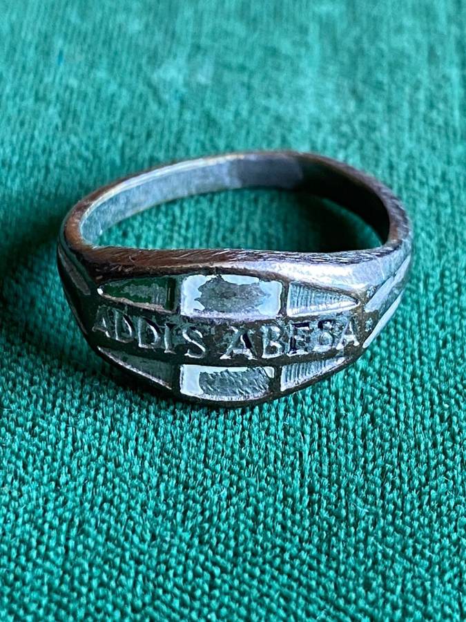 ORIGINAL ITALIAN WW2-ADDIS ABEBA RING