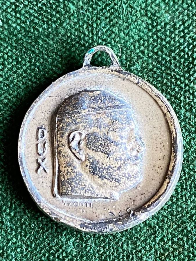 ITALIAN FASCI DI COMBATTIMENTO MEDAL-IT WAS A POLITICAL AND PARAMILITARY GROUP IN ITALY THAT MARGED