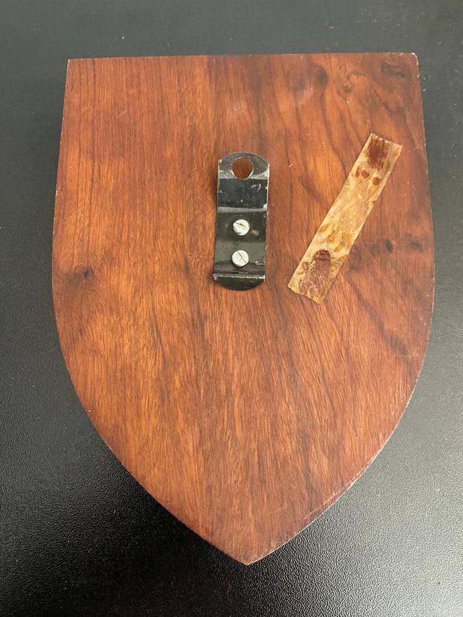 PLAQUE TO GENL. MAJ. W.G. KRITZINGER