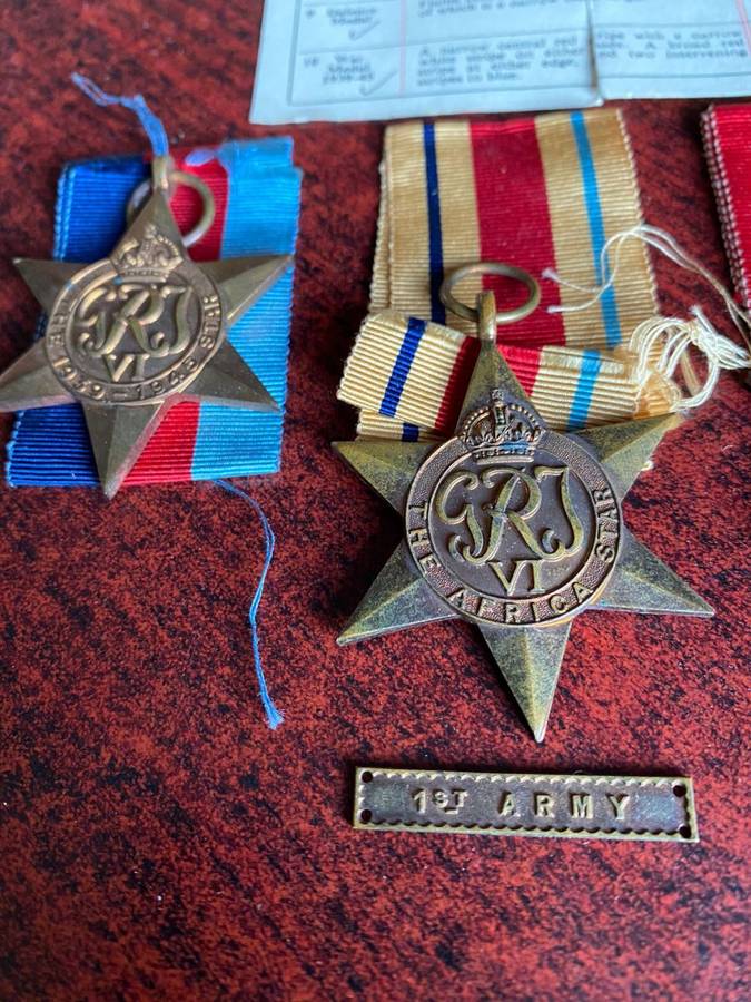 UNNAMED MEDAL GROUP- WW2